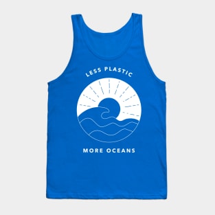 Less Plastic More Ocean Tank Top